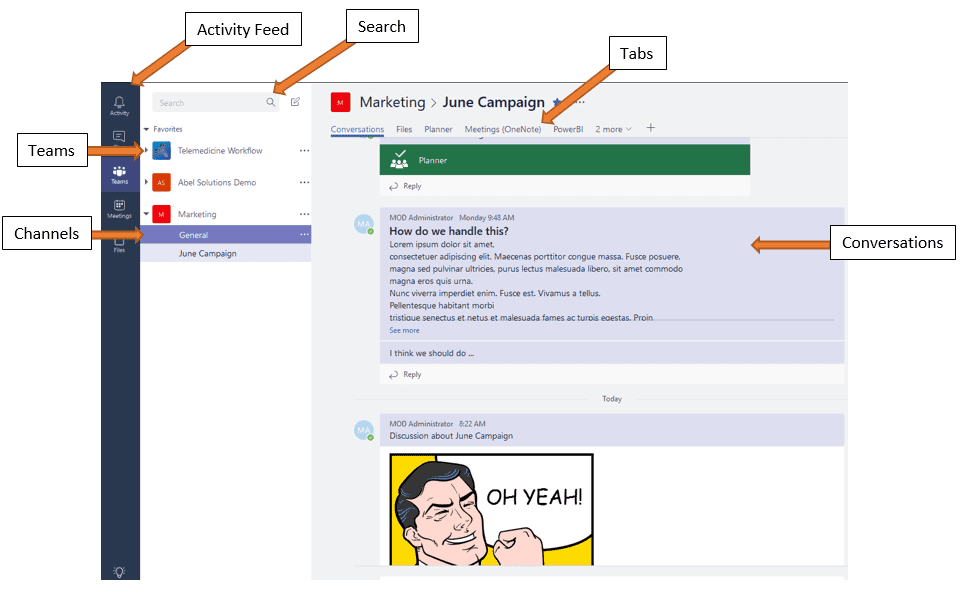 how to add organization in ms teams