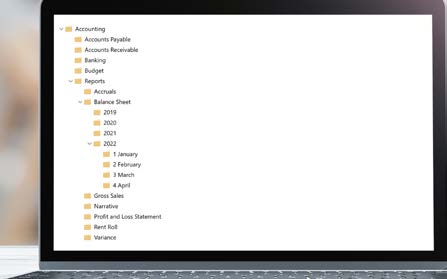 Modern Document Management with Microsoft SharePoint and Teams 9 Sample Nested Folder Structure