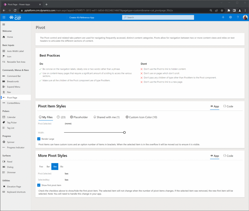 Microsoft Power Platform: Top 10 Things To Get Excited About Now 21 Power Platform Creator Kit Reference App