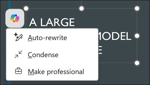 Microsoft Copilot Auto-Rewrite